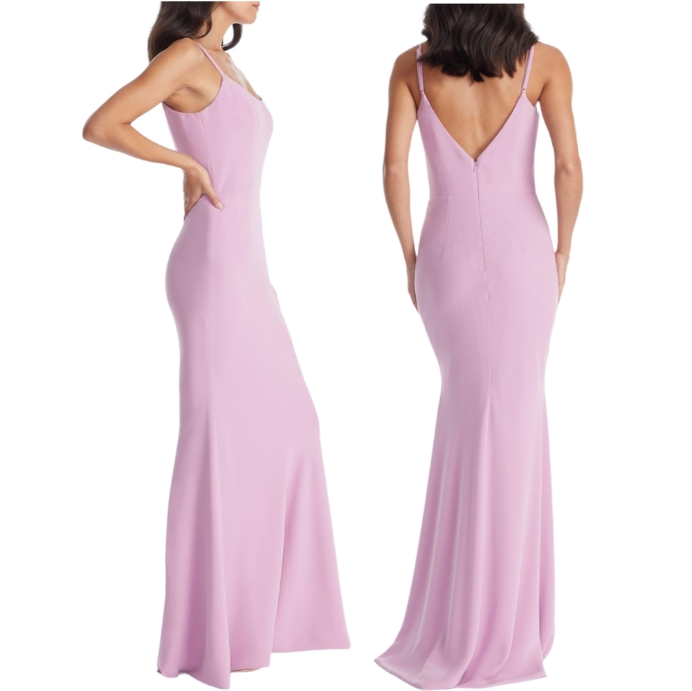 DRESSTHEPOPULATION JODI LAVENDER GOWN